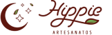 logotipo hippie artesanatos